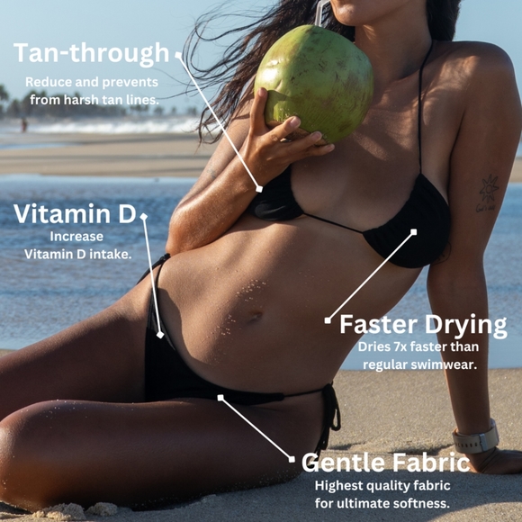 Better Tan Tan-through Bikini Caldera Top & Los Bottoms - Picture 3 of 11